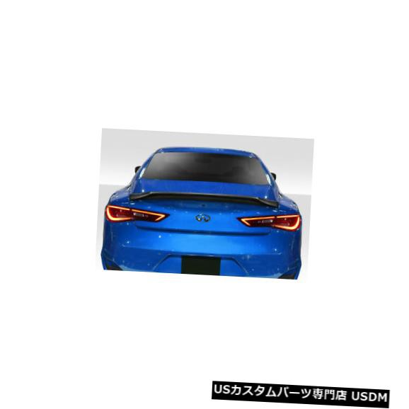 17-20 Infiniti Q60 D Spec Duraflex Body Kit-Wing / Spoilに適合 er !!! 115397