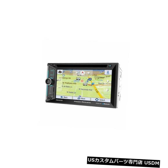 Power Acoustik PDN-623B 2DIN Bluetooth In-Dashデジタルメディアカーステレオレシーバー