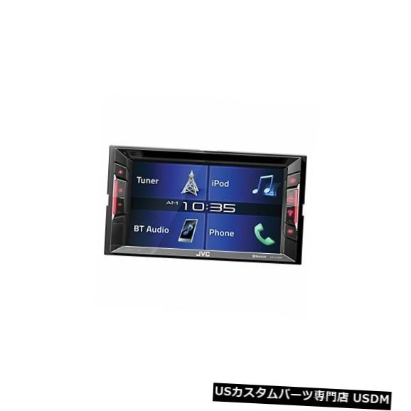 JVC KW-V140BTダブルDIN BluetoothインダッシュDVD / CD / AM / FMカーステレオレシーバー の通販は