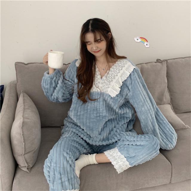 パジャマ レディース 冬 かわいい セット パジャマ レディース ルームウェア 可愛い レディース 冬 もこもこ防寒の通販はau Pay マーケット S B