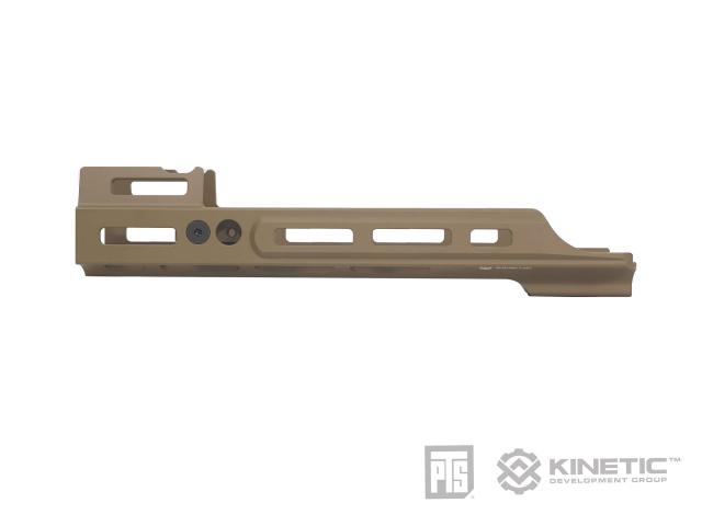 PTS Kinetic SCAR MREX M-LOK MK2 2.2in レイルハンドガード (Dark Earth)の通販は
