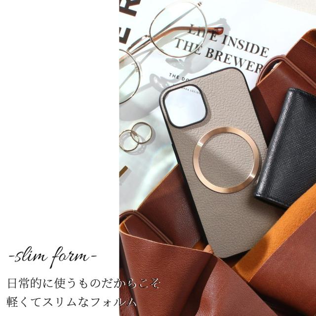 iphone14 ケース レザー iphone14Pro iphone14Plus iphone14ProMAX 本革 マグセーフ対応 magsafe 14 14plus 14pro 14promax アイフォン14 アイフォン14promax magsafe対応 薄型 レディース メンズ 男女兼用 14プロ 14プラス マグネット メタリック スマホケース 送料無料の通販は