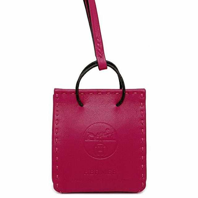未使用保管✨エルメス サックオランジュ ピンク ローズメキシコ 紙袋型 チャーム23000円で大丈夫です