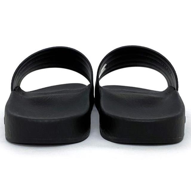 グッチ シャワー サンダル ブラック トリコロール 308234 未使用 26.0cm ラバー Sランク GUCCI 美品 シャワーサンダル 靴 メンズ ぺたんこ ストライプ ネイビー レッド ホワイト 定番 人気 アパレル ロゴ カジュアル ビーチ プール 箱付 ブランド 本物 鑑定済み