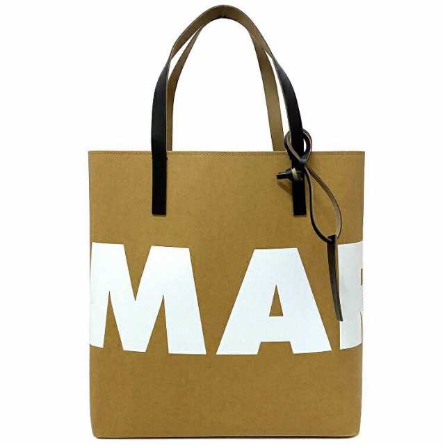 ブランドDAIJU【正規品保証】新品 MARNI マルニ トートバッグ セルロース ベージュ