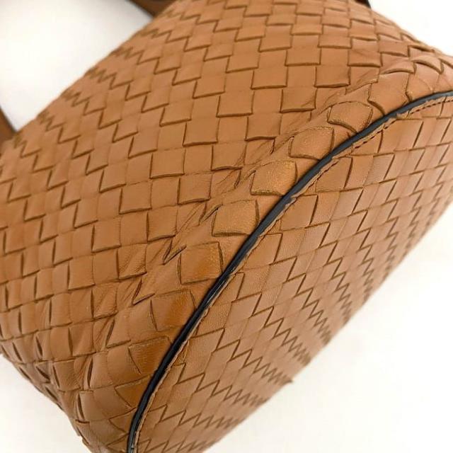 ボッテガヴェネタ 2way バッグ タンブーラ オレンジ キャメル イントレ