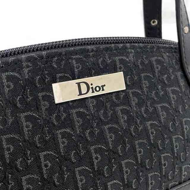 クリスチャン ディオール ミニ ハンドバッグ ブラック シルバー トロッター MC0073 ミニバッグ キャンバス レザー 中古 Christian  Dior の通販はau PAY マーケット - フリマハイクラス | au PAY マーケット－通販サイト