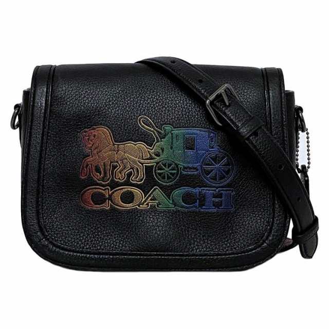 美品】COACH コーチ ショルダーバッグ ブラック | gulatilaw.com