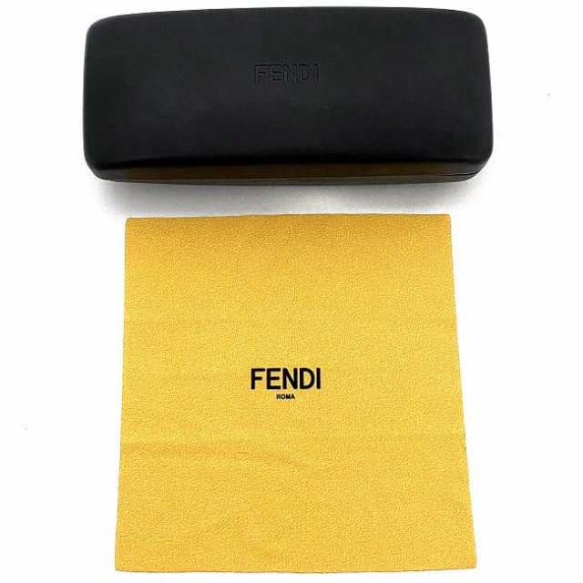 フェンディ サングラス イエロー ブラウン べっ甲風 FF0045 美品 フェンディ サングラス イエロー ブラウン べっ甲風 FF0045 美品