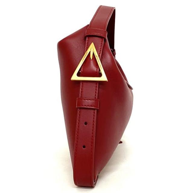 ボッテガ ヴェネタ ハンドバッグ クレードル ボルドー ゴールド 680058