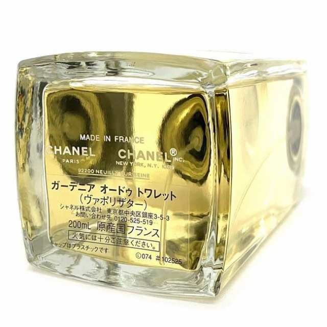 シャネル 香水 ガーデニア オードゥ トワレット ヴァポリザター GARDENIA 中古 CHANEL 200ml スプレー 大容量 EAU DE  TOILETTE 化粧品 コスメ レディース 女性 定番 人気 お洒落 高級感 上品 エレガント ラグジュアリー ブランド 本物 鑑定済みの通販はau  PAY マーケット -