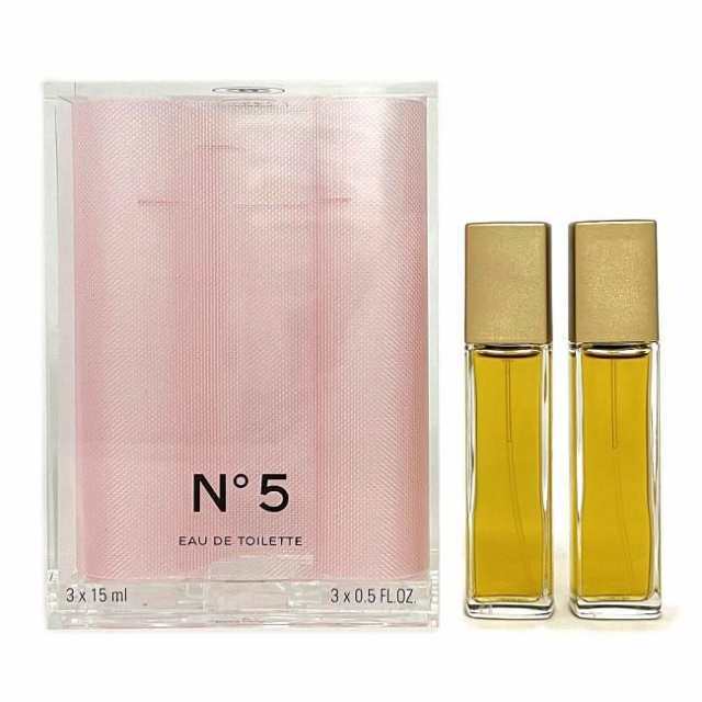 シャネル 香水 NO5 オードゥトワレ トラベルセット 5番 レフィル ２本セット 中古 CHANEL 15ml ミニボトル 詰め替え EAU DE  TOILETTE 化の通販はau PAY マーケット - フリマハイクラス | au PAY マーケット－通販サイト