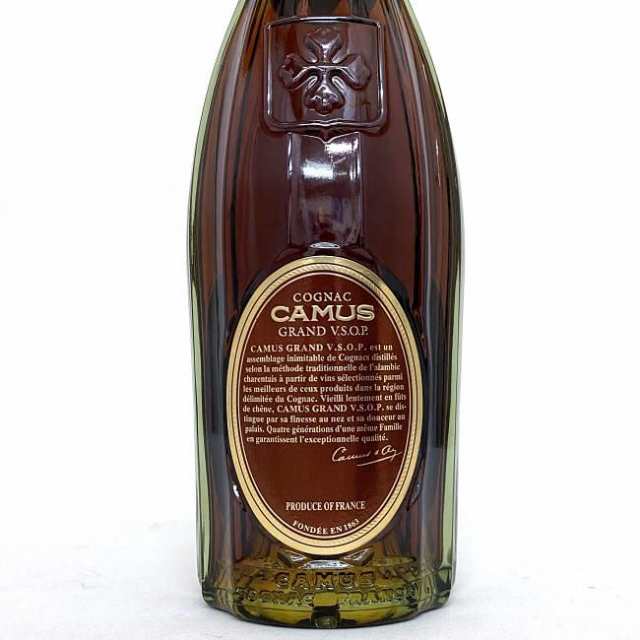 カミュ VSOP お酒 酒 コニャック 未開封 未開栓 内容量 700ml アルコール度数 40％ 洋酒 COGNAC CAMUS GRAND  V.S.O.P. フランス PRODUCE の通販はau PAY マーケット - フリマハイクラス | au PAY マーケット－通販サイト