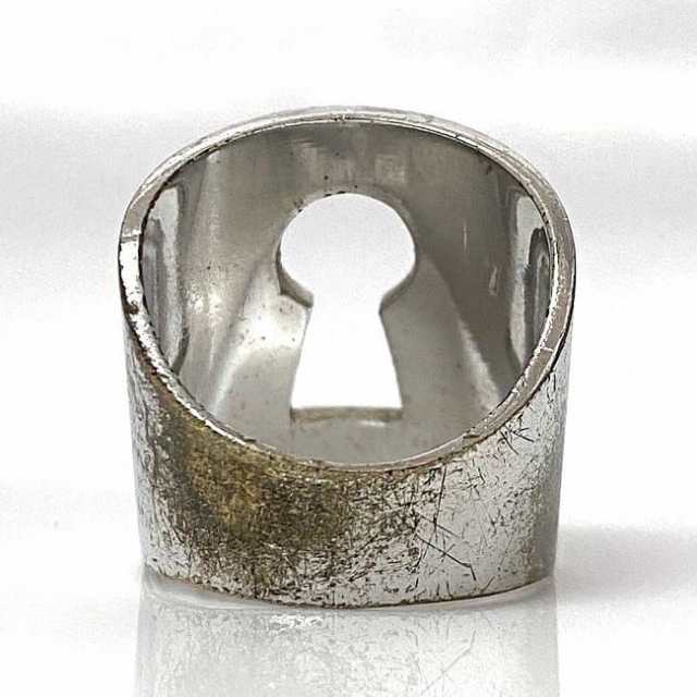 クリスチャン ディオール リング シルバー Secret 指輪 13号 金属素材