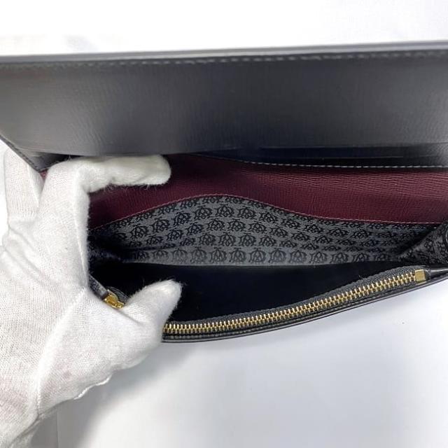 未使用に近い　超美品ダンヒル　ベルグレイブ　ADロゴ　レザー　二つ折り長財布　1 Amazon | [ダンヒル] 二つ折り財布 L2S832A ベルグレイブ レザー