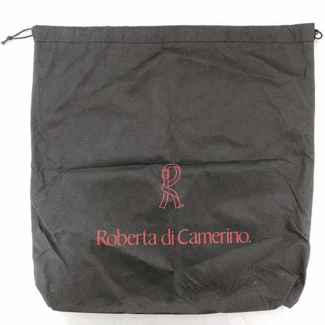 質屋古物市場美品 ROBERTA DI CAMERINO ロベルタ ロゴ レザー バッグ