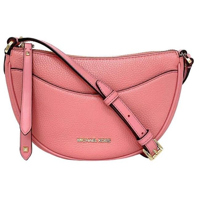 マイケルコース ショルダーバッグ ピンク ゴールド金具 35R3G4DC5L 未使用 美品 レザー Sランク MICHAEL KORS ポシェット カラー 定番 人気 女性 レディース 通勤 通学 シンプル プレゼント ギフト 贈り物 コンパクト 小さめ 高級感 革 ブランド 本物 鑑定済み
