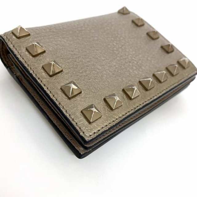 ヴァレンティノ ガラヴァーニ 二つ折り 財布 メタリック