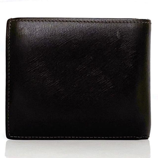dunhill ブラックレザー 二つ折り財布 dunhill ダンヒル 二つ折り財布 メンズ Sidecar サイドカー