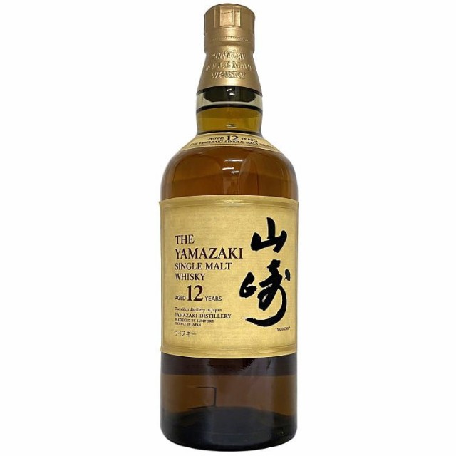 酒［希少］サントリー山崎１２年 ７００ml、アルコール度数４３