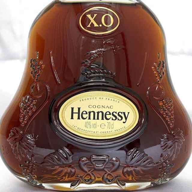 Hennessy XO ヘネシー X.O コニャック 未開封 未開栓 内容量 700ml アルコール度数 40% 酒 金キャップ クリアボトル  ゴールド キャップ Cの通販はau PAY マーケット - フリマハイクラス | au PAY マーケット－通販サイト