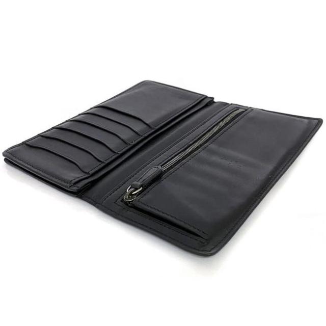 【美品】BERLUTI ブラックレザー長財布　ベルルッティ BERLUTI - ベルルッティ Berluti 財布 メンズ ブランド 長財布