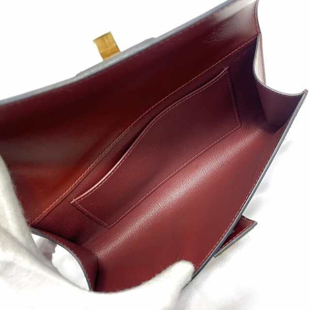 HERMES】エルメス Hロゴ クラッチバッグ ヴィンテージ ヴォー