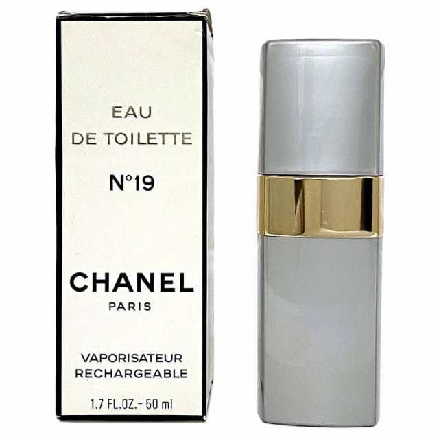 シャネル 香水 NO19 オードトワレ 開封済み 中古 CHANEL 50ml ...