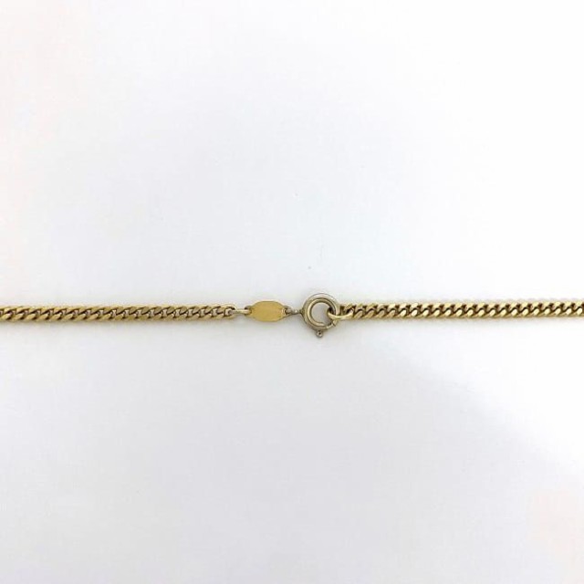 クリスチャン ディオール ロング ネックレス ゴールド 美品 ヴィンテージ GP 中古 Christian Dior CD ジュエリー アクセサリー 長め 金色の通販は