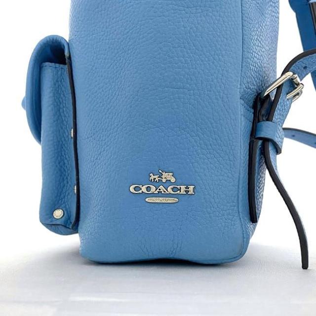 COACH ライトブルー リュック COACH - 新品 コーチ COACH リュックサック デニム バックパック