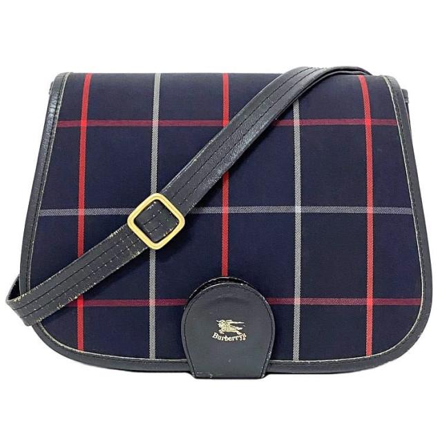 【希少】BURBERRY 2way ノバチェック ショルダーバッグ ネイビー 希少】BURBERRY 2way ノバチェック ショルダーバッグ ネイビー