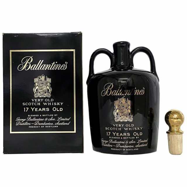 バランタイン 17年 Ballantine's 陶器ボトル VERY OLD ウイスキー 未開封 未開栓 内容量 750ml アルコール度数 43％ 43度 箱有 SCOTCH WH