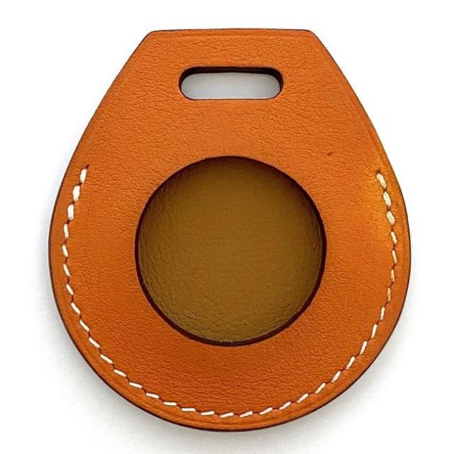エルメス エアタグ ケース オレンジ 美品 ケースのみ Air Tag