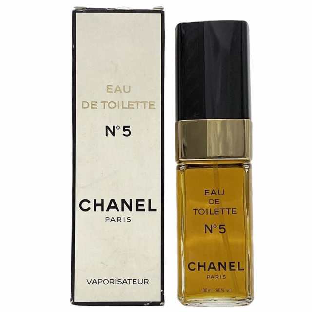 シャネル 香水 NO5 オードトワレ ec-18322 開封済み EAU DE TOILETTE 中古 CHANEL 100ml ヴィンテージ フレグランス パフューム ブランド