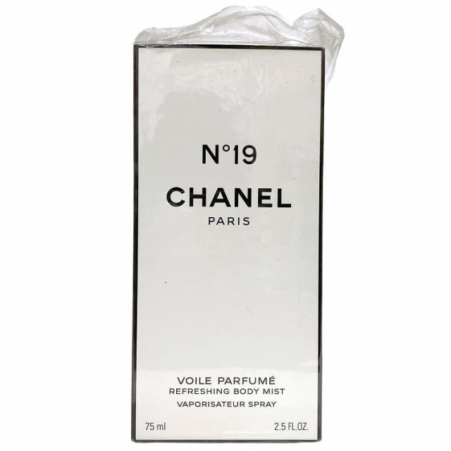 シャネル 香水 NO19 ヴォワルパフメ 開封済み VOILE PARFUME 中古