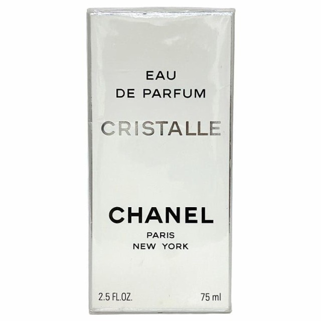 シャネル 香水 クリスタル ec-19684 未開封 EAU DE PARFUM CRISTALLE Sランク CHANEL 75ml ヴィンテージ フレグランス パフューム 箱有