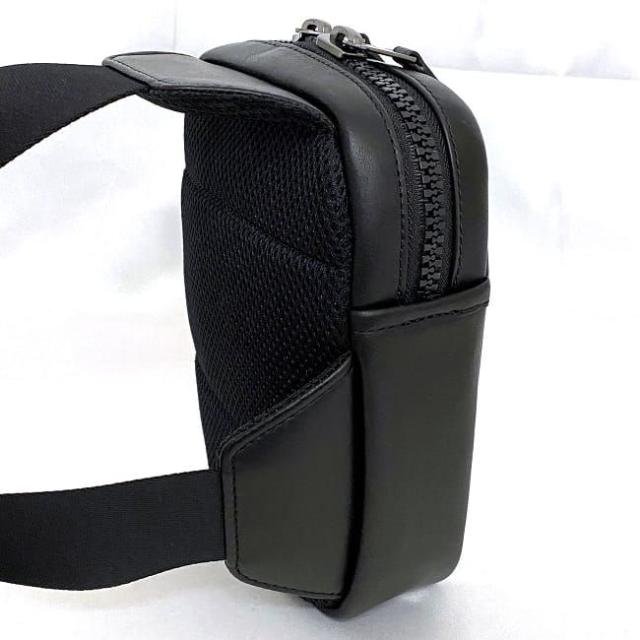 コーチ ボディバッグ ベージュ ブラウン ブラック シグネチャー CM155