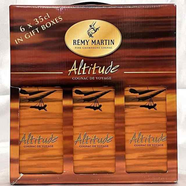 レミーマルタン アルチュード 6本セット ec-20132 REMY MARTIN COGNAC DE VOYAGE Altitude ブランデー 未開封 未開栓 内容量 350ml ずつ 