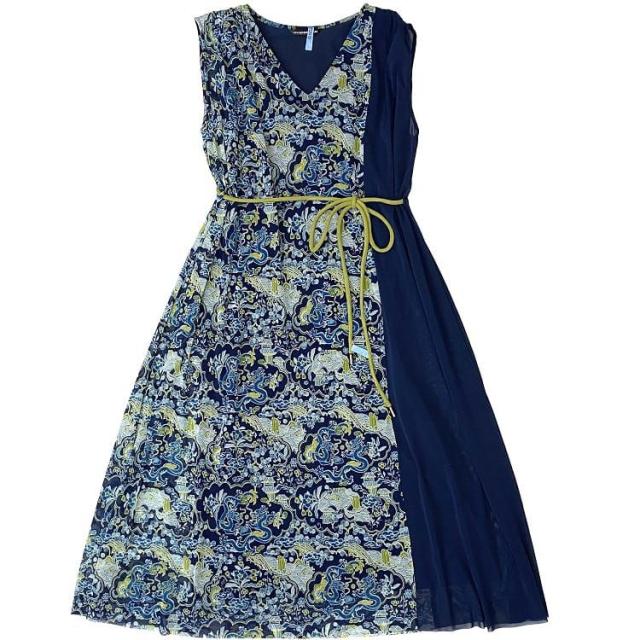 VIVIENNE TAM ワンピース VIVIENNE TAM チャイナチュニック