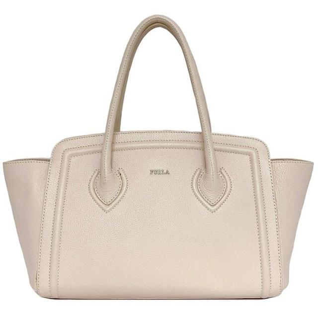 使用僅か 極美品 / 本物・高級 ◆ フルラ / FURLA ◆ バッグ / ハンドバッグ / ショルダーバッグ / クロスボディ ◆ レザー ◆メトロポリス 極美品 2022年 A4 フルラ トートバッグ ダフネ レザー ブルー系 FURLA バッグ 青 肩掛け