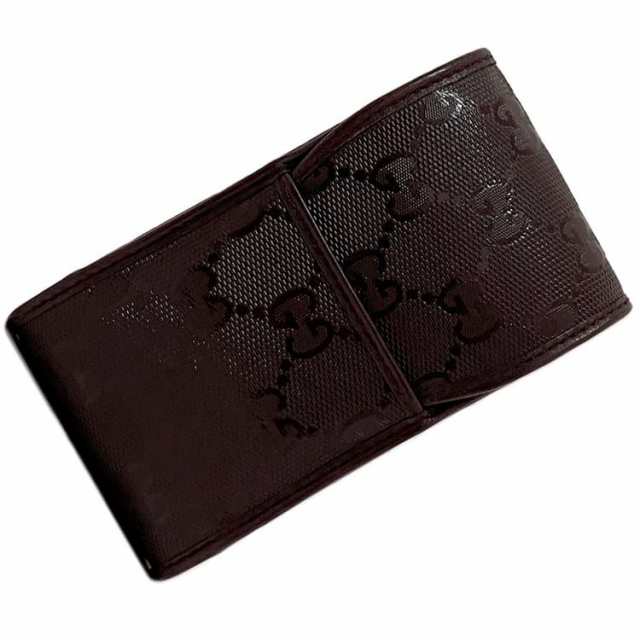 美品✨【グッチ】シガレットケース タバコケース GGキャンバス