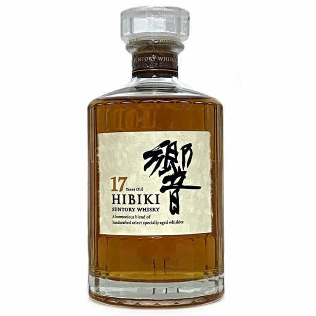 響 17年 HIBIKI モルト グレーン SUNTORY WHISKY ウイスキー 未開封 未開栓 内容量 700ml アルコール度数 43％ 43度 17 Years Old ひびき