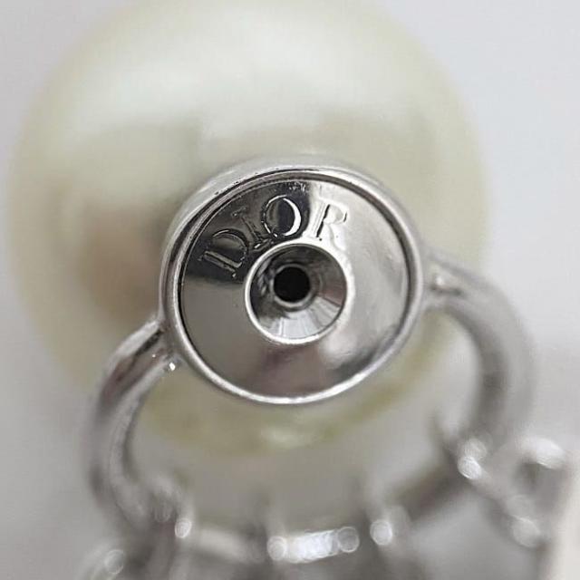 CHRISTIAN DIOR クリスチャンディオール ロゴプレート ピアス 金属製