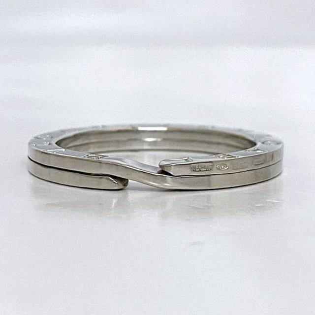 ブルガリ キーリング シルバー ロゴマニア 新品 仕上げ済み Ag 925 S