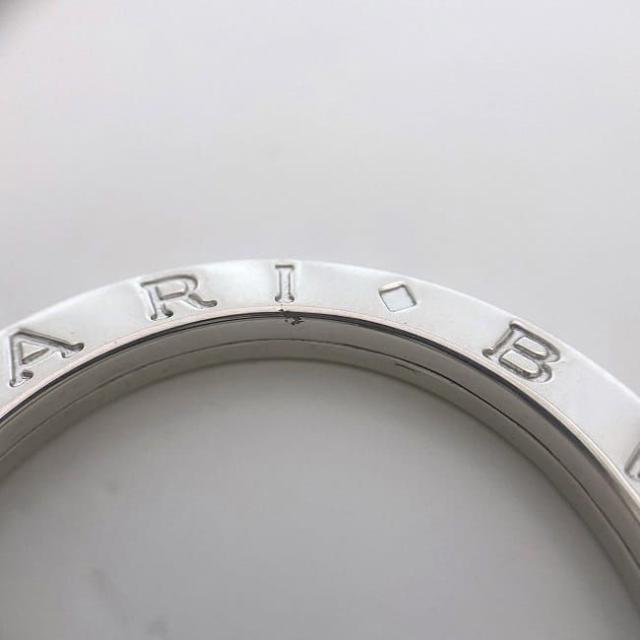 ブルガリ キーリング シルバー ロゴマニア 新品 仕上げ済み Ag 925 S