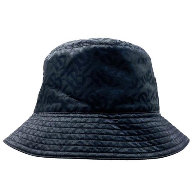 Burberry バーバリー TBモノグラム バケットハット ブラック S 【公式