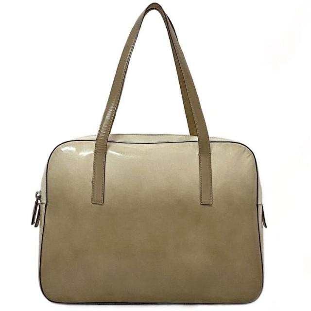 縁、3点、 PRADA ボストンバッグ ベージュ/ブラウン