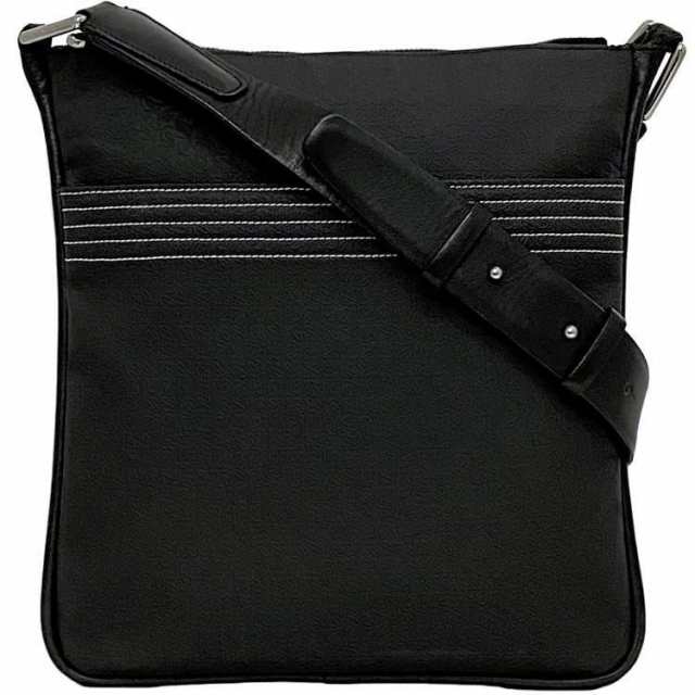 ロエベ ショルダーバッグ ec-21890 ブラック リピート アナグラム 美品 レザー 中古 LOEWE クロスボディ ロゴ ストラップ 定番 人気 シンプル 上品 高級感 エレガント お洒落 レディース 女性 メンズ 男性 ユニセックス カジュアル 黒 ブランド 本物 鑑定済みの通販は 29,850円