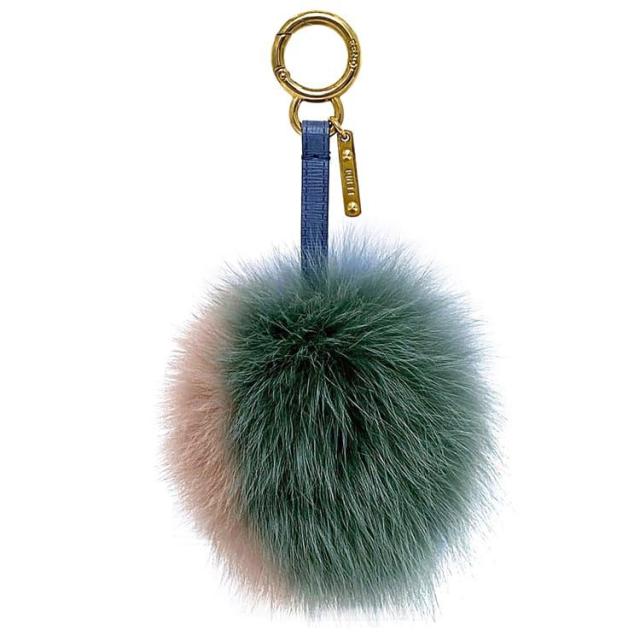 フェンディ FENDI ポンポンチャーム リアルファー バッグチャーム FENDI フェンディ ポンポンチャーム ファー キーホルダー バッグ