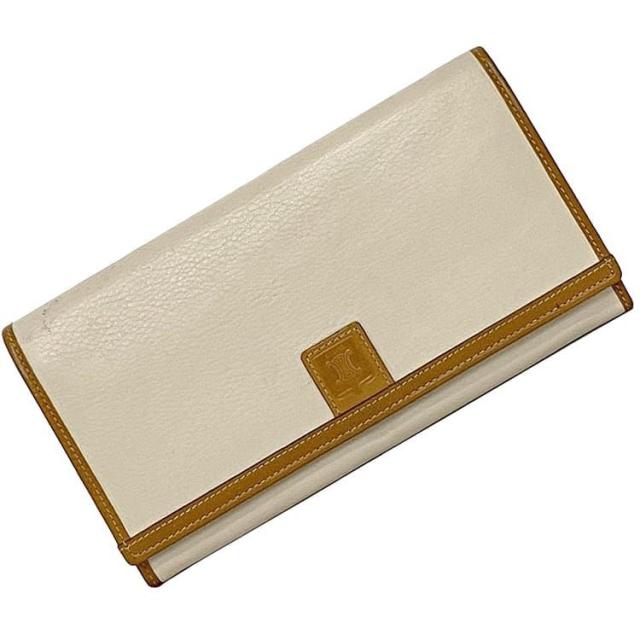 セリーヌ CELINE 二つ折り財布 マカダム ベージュ ブラウン